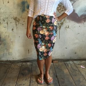 Jealous Tomato floral skirt